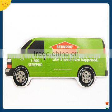 advertising car shape plastic fridge magnet