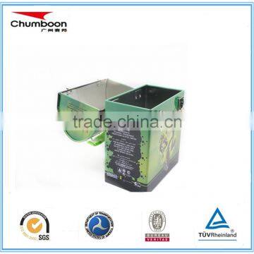 Chocolate Tin Box With Handle and Lock Cartoon Printing photo-2