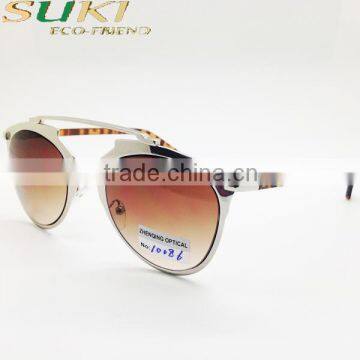 2015 so real sunglasses reflective metal frame luxury brand sunglasses