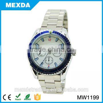 smart high quality alloy case sport waterproof watch
