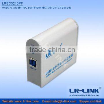 LREC3210PF USB3.0 Gigabit Fiber NIC 1Gbps SC Connector Combine