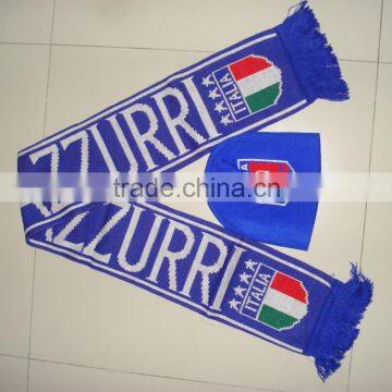 2016 Customized Soccer Team Knitted Fans Scarf photo-4