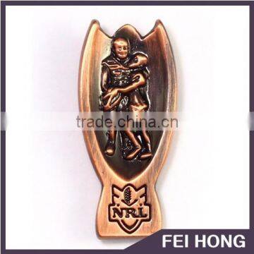 NRL football sport souvenir metal pin badge