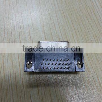 2014 high quality d-sub 26p female right angle dip connector