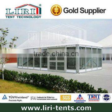 air conditionered tent with glass wall for sale