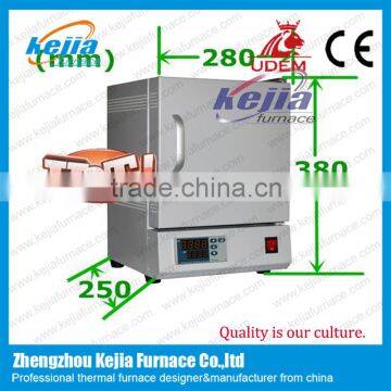 Alternative double-tray bottom loading furnace for electronic ceramics