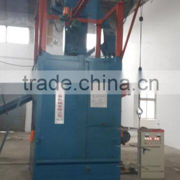 Q37 series high efficiency sand blasting machine/hanger type shotblasting machine for clean rust