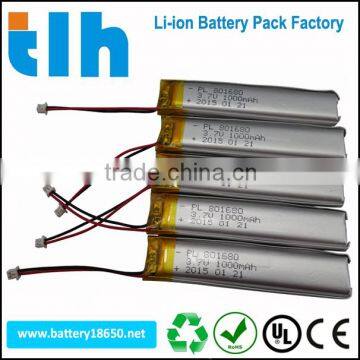 1000mah 3.7v lipo polymer battery for beauty equipment                        
                                                Quality Choice