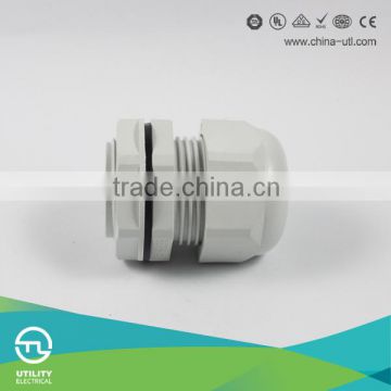 pg cable gland Free samples waterproof connector strain relief gray black Watertight cable gland