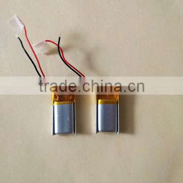 Polymer smallest wrist watch battery 60mah ultra thin battery