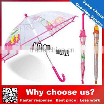 Eva transparent umbrella/kids animal print umbrella