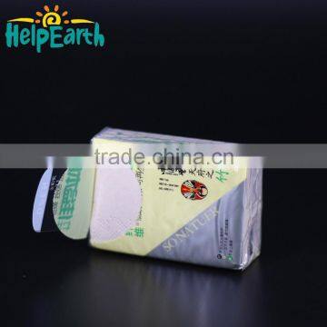 Compressed premium pocket fical tissue paper