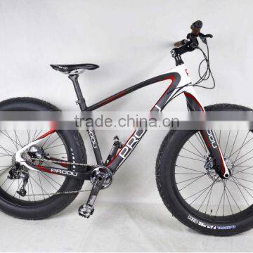 carbon frame 26er fat snow bike frame fm190 for sale, Dengfu bikes 2015 carbon fat bicycle frame