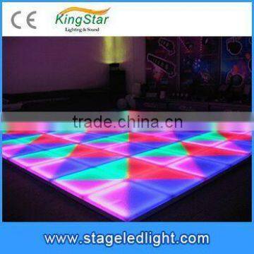 China high quality RGB color wholesale 100cm*100cm 864pcs Leds night club Dance Floor Lighting Fixture