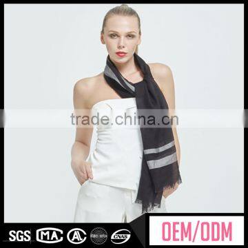 Hot selling solid colour linen scarf with good price, knitted chevron scarf pattern, custom fashion silk printed scarf