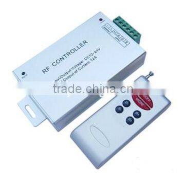 rohs led controller rgb controller 5v 12v 24v remote rf led controller led rgb lighting controller high quality 3 years warranty