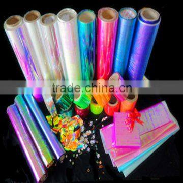 Best Sell Decorative Different Colors PET Fluorescent Protective Film