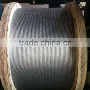 TS16949 factory! CAN/CSA-G12 Grade 220/Grade 1500 Class A/B/C zinc coated galvanized steel wire strand