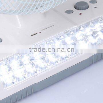 Factory Wholesale Small Plastic Fan,solar Fan With Led Light,portable Desk New Model Table Fan