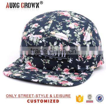 cotton 5 panel cap/hot sale 5 panel cap/5 panel design cap