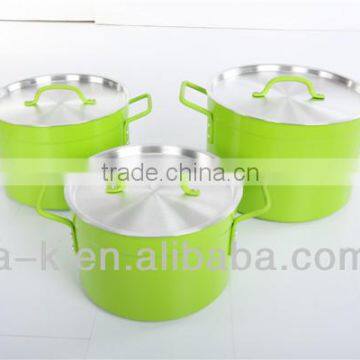 Colorful thick rim wholesale cookware for sale