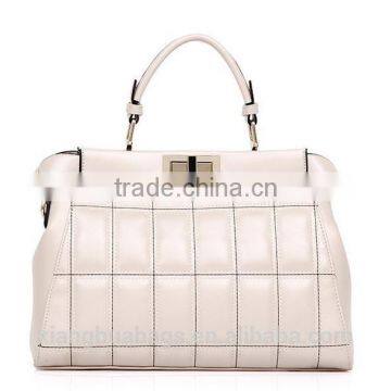 new model ladies leather shopping bag design