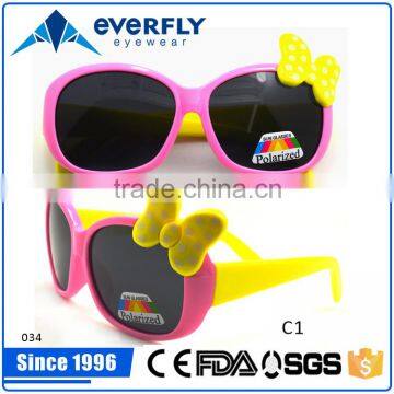 TR-90 cute child sunglasses no harm to children