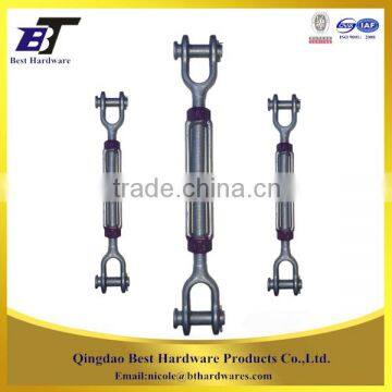 Rigging screws US type drop forged marine turnbuckles with jaw and jaw