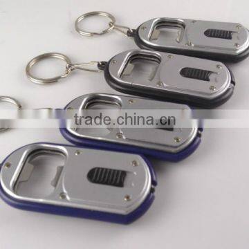 Multil-function LED key chain/ bottle opener key chain