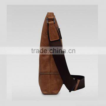 2015 Vintage Genuine Leather Bag Handbag With Top Level Cow Fist Layer Coat Man Shoulder Bags photo-2