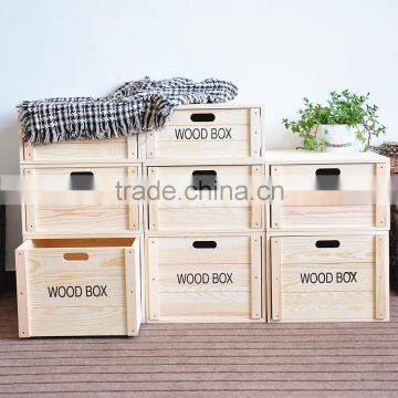 cheap wood oem box of different sizes