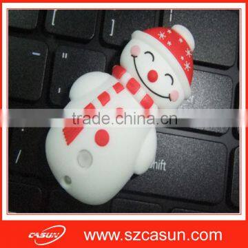 best gift snowman usb stick custom pvc usb stick popular snowman usb stick