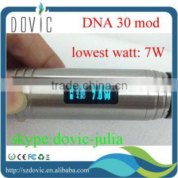 new arrival improved 0.3ohm dna 30 mod,with gold button