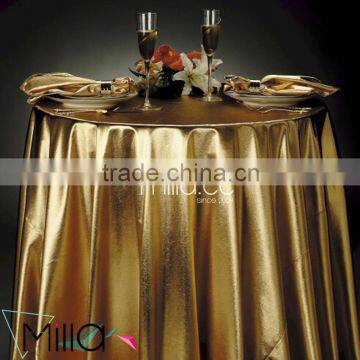 Metallic gold tablecloth glitter tablecloth                        
                                                Quality Choice