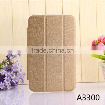 leather book case for Lenovo a3300 accessories