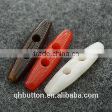 Acrylic toggle button for children clothing