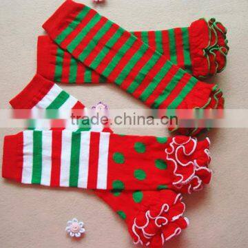 chirstmas kids leg warmer cotton leg warmer for kids