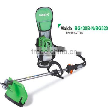 Best price china supplier 42.7 /51.7cc backpack brush cutter 1E40F-5B /1E44F-5B grass trimmer