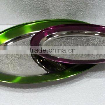 Stainless Steel Oval Tray New