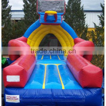 inflatable bouncer with basketball hoop