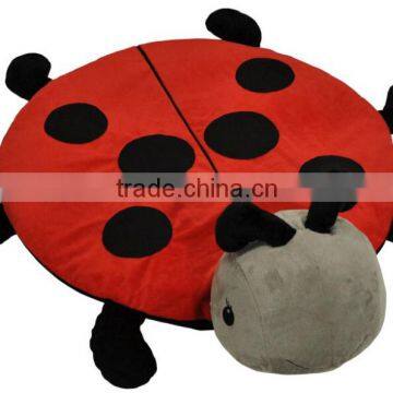 plush ladybug mat,Plush Play Mat,Plush Laydbug Play Mat