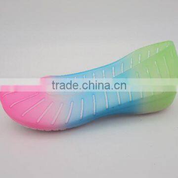 New Styles Gradient Color Woman's Inject Eva Sandals photo-3