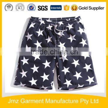 Custom Logo Printing Mens Beach Wear Board Shorts Cargo Short