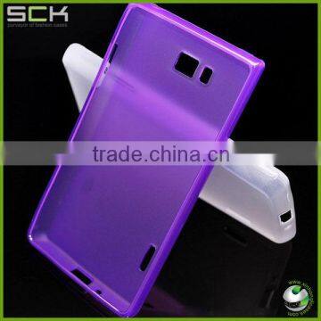 For LG P700/ L7 matte soft tpu case cover skin