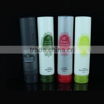 plastic color cosmetic cream tube with flip top lid 100ml