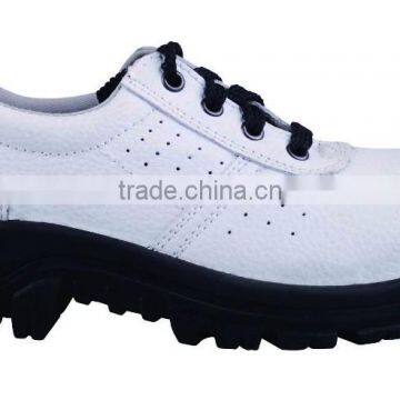 MENS SAFETY SHOES WORKING SHOES PU INJECTION SHOES CHEAP PURE WHITE SHOES