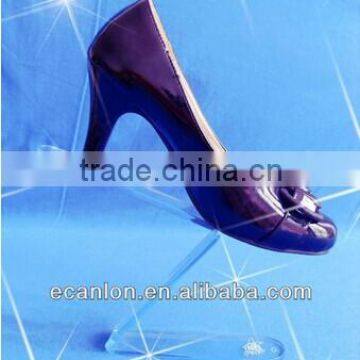 Transparent High Heel Shoes Display Acrylic Shoes Holder photo-4