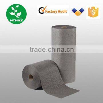 grey melt-brown universal absorbent roll for spill management