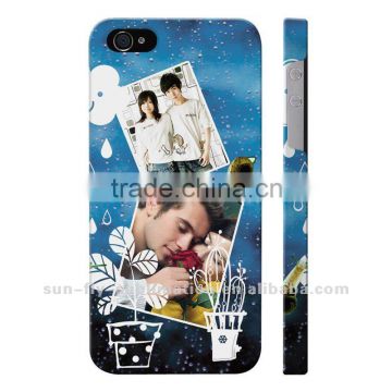 3d sublimation blank mobile phone case Sublimation Case for iPhone 5