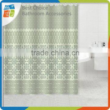 Printing Striped Shower Curtain